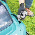 Push Mowers | Makita XML05Z 18V X2 (36V) LXT Brushless Lithium-Ion 17 in. Cordless Residential Lawn Mower (Tool Only) image number 8
