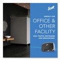  | Scott 09602 Essential 14.25 in. x 6 in. x 9.75 in. Coreless Jumbo Roll Tissue Dispenser for Business - Black image number 9