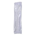  | Boardwalk BWKSOUPHWPSWH Heavyweight Polystyrene Soup Spoons - White (1000/Carton) image number 1