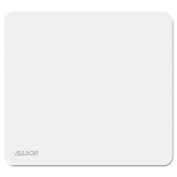 Allsop 8.75 in. x 8 in. Accutrack Slimline Mouse Pad - Silver - 30202
