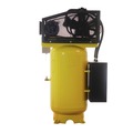 Stationary Air Compressors | EMAX ESS07V080Z1K Silent Air Industrial 7.5 HP 80 gal. 3 Cylinder MAX FLO 2-Stage 1-Phase 35.2 CFM Air Compressor with EFKIT008AWBS Maintenance Kit image number 5
