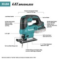 Makita Appreciation Week! Save 10%! | Factory Reconditioned Makita XVJ04Z-R 18V LXT Brushless Lithium-Ion Cordless Jig Saw (Tool Only) image number 1