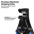 Cable and Wire Cutters | Klein Tools 11063W Katapult Wire Stripper and Cutter for Solid and Stranded Wire image number 3
