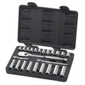 Socket Sets | GearWrench 80559 (24-Piece) 3/8 in. Drive 6 and 12-Point Standard and Deep Metric Mechanics Tool Set image number 0