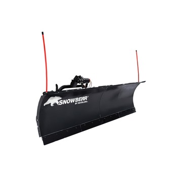 SnowBear AVAL8219 82 in. x 19 in. Universal Snow Plow with Wireless Winch