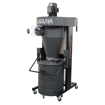 WOODWORKING TOOLS | Laguna Tools 220V 3 HP Single Phase D Flux: III Cyclone Dust Collector - MDCDF3