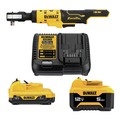 Cordless Ratchets | Dewalt DCF503BDCB135C-BNDL 12V MAX XTREME Brushless 3/8 in. Cordless Ratchet with 2-Piece Lithium-Ion Batteries and Charger Starter Kit Bundle (3 Ah/5 Ah) image number 0