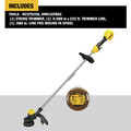 String Trimmers | Dewalt DCST925B-DWO1DT802 20V MAX Lithium-Ion 13 in. Cordless String Trimmer and 0.080 in. x 225 ft. String Trimmer Line Bundle (Tool Only) image number 1