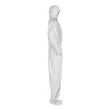  | Ansell KCC49127 A20 Elastic-Back, Hood and Boots Breathable Particle Protection Coveralls - Quadruple Extra Large, White (20/Carton) image number 1