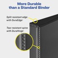 July Member-Exclusive Offer Save 10% off on One Item | Avery 79193 11 in. x 8.5 in. 3 Rings 3 in. Capacity Heavy-Duty View Binder with DuraHinge and Locking One Touch EZD Rings - White (4/Carton) image number 4