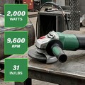 Angle Grinders | Metabo HPT 646646420 Brushless WEPBA 20-150 6 in. Quick DS Angle Grinder image number 11