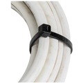 Ropes and Ties | Klein Tools 450-200 100-Piece 7.75 in. 50 lbs. Tensile Strength Heavy Duty Nylon Cable Zip Tie Set - Black image number 6