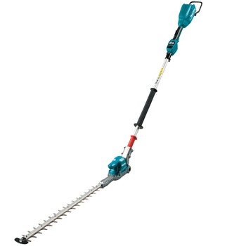 HEDGE TRIMMERS | Makita 40V MAX XGT Brushless Lithium-Ion 24 in. Cordless Articulating Pole Hedge Trimmer (Tool Only) - GNU01Z