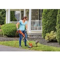 String Trimmers | Black & Decker BESTA510 120V 6.5 Amp 14 in. Electric Corded String Trimmer with Auto Feed image number 9