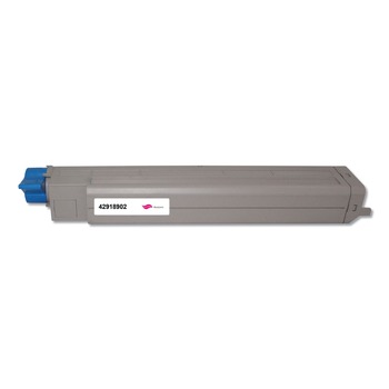 Factory Reconditioned Innovera Remanufactured 15,000 Page-Yield Toner (Type C7) Replacement for 42918902 - Magenta - AC-O9600MR