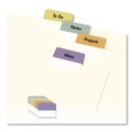 July Member-Exclusive Offer Save 10% off on One Item | Avery 16281 1.25 in. Wide 1/5-Cut Printable Plastic Tabs with Repositionable Adhesive - Assorted Colors (96/Pack) image number 1
