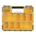 Dewalt DWST14825 14 in. x 17-1/2 in. x 4-1/2 in. Deep Pro Organizer with Metal Latch - Yellow/Clear/Black image number 1
