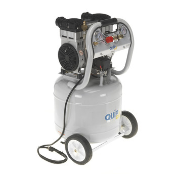 Quipall 2 HP 10 Gallon Oil-Free Portable Air Compressor - 10-2-SIL