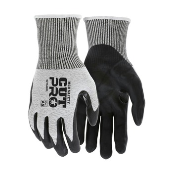 MCR Safety Cut Pro Gloves - Small/Black/Gray (1-Dozen) - 92754BPS
