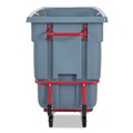 Customer Appreciation Sale! Save up to $60 on Select Tools | Rubbermaid Commercial 2192467 1 cu yd BRUTE DURATILT Frame Tilt Truck Heavy Duty 2100 lb Capacity Gray image number 6