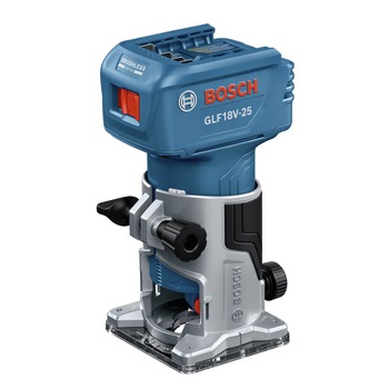 ROUTERS AND TRIMMERS | Bosch 18V Brushless Variable Speed Lithium-Ion Cordless Laminate Trim Router (Tool Only) - GLF18V-25N