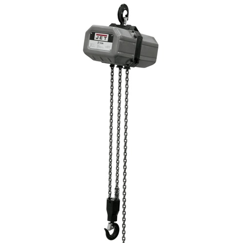 Hoists | JET 2SS-3C-10 460V SSC Series 12 Speed 2 Ton 10 ft. Lift 3-Phase Electric Chain Hoist image number 0