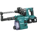Rotary Hammers | Makita XRH10PTW 18V X2 (36V) LXT Brushless Lithium-Ion 1-1/8 in. Cordless SDS-Plus AFT, AWS Capable AVT Rotary Hammer Kit with 2 Batteries (5 Ah) image number 2