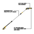 Pole Saws | Dewalt DCPS620M1 20V MAX XR Cordless Lithium-Ion 4 Ah Pole Saw Kit image number 10