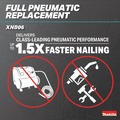 Finish Nailers | Makita XNB06Z 18V LXT Brushless Lithium-Ion 16-Gauge 2-1/2 in. Cordless Angled Finish Nailer (Tool Only) image number 6