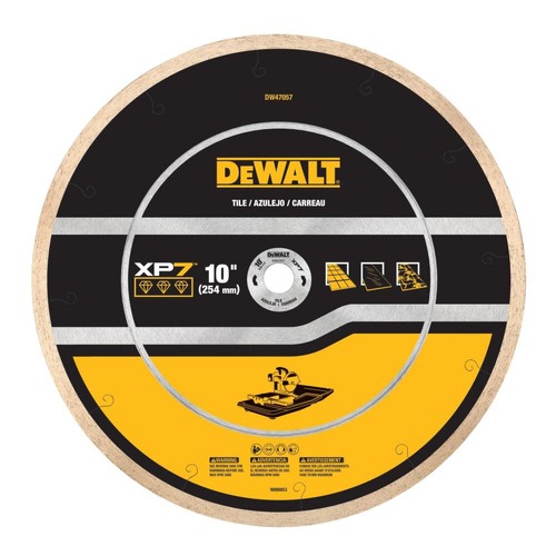 Circular Saw Blades | Dewalt DW47057 10 in. XP7 Tile Diamond Blades image number 0