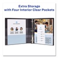 July Member-Exclusive Offer Save 10% off on One Item | Avery 05600 3 Slant Rings 3 in. Capacity 11 in. x 8.5 in. Heavy-Duty Non Stick View Binder with DuraHinge - Black image number 5