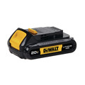 Combo Kits | Dewalt DCK240C2 20V MAX Compact Lithium-Ion 1/2 in. Cordless Drill Driver/ 1/4 in. Impact Driver Combo Kit (1.3 Ah) image number 6