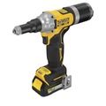 Paint and Body | Dewalt DCF414GE2 20V MAX XR Brushless Lithium-Ion 1/4 in. Cordless Rivet Tool Kit with 2 POWERSTACK Batteries (1.7 Ah) image number 3