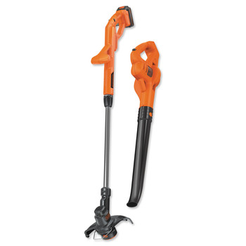 OUTDOOR POWER COMBO KITS | Black & Decker 20V MAX Lithium-Ion Cordless String Trimmer and Sweeper Combo Kit (1.5 Ah) - LCC221