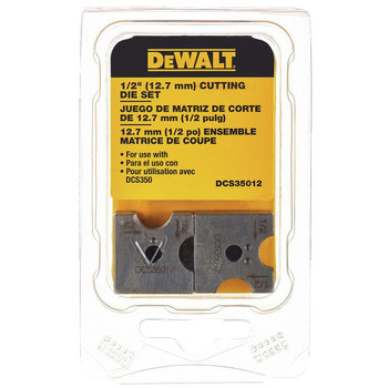 TAPS DIES | Dewalt 1/2 in. Replacement Cutting Die Set - DCS35012