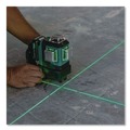 Laser Levels | Makita SK700GDNAJ 12V max CXT Lithium-Ion Self-Leveling 360 Degrees Cordless 3-Plane Green Laser Kit (2 Ah) image number 4