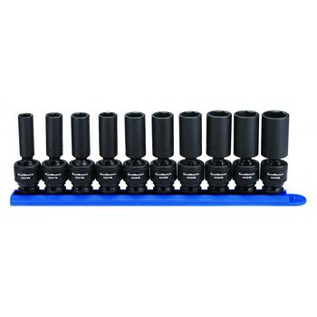 SOCKETS | GearWrench 10-Piece 3/8 in. Drive Metric Deep Universal Socket Set - 84924N