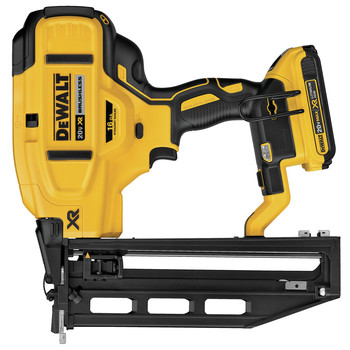 NAILERS AND STAPLERS | Dewalt 20V MAX XR 16 Ga. Cordless Straight Finish Nailer Kit - DCN662D1