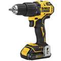 Dewalt DCK279C2 ATOMIC 20V MAX Lithium-Ion Brushless Cordless 1/2 in. Hammer Drill Driver / 1/4 in. Impact Driver Combo Kit image number 1