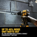 Combo Kits | Dewalt DCK249E1M1 20V MAX XR Brushless Lithium-Ion 1/2 in. Cordless Hammer Drill Driver and Impact Driver Combo Kit with (1) 1.7 Ah and (1) 4 Ah Battery image number 9