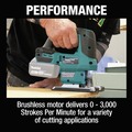Makita Appreciation Week! Save 10%! | Factory Reconditioned Makita XVJ04Z-R 18V LXT Brushless Lithium-Ion Cordless Jig Saw (Tool Only) image number 13