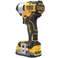 Memorial Day Sale | Dewalt DCF840E1 20V MAX Brushless Lithium-Ion 1/4 in. Cordless Impact Driver Kit (1.7 Ah) image number 4