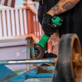 Angle Grinders | Metabo HPT G1812DFQ4M 18V MultiVolt Brushless Paddle Switch Lithium-Ion 4-1/2 in. Cordless Angle Grinder (Tool Only) image number 13