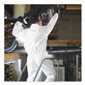  | Ansell KCC49127 A20 Elastic-Back, Hood and Boots Breathable Particle Protection Coveralls - Quadruple Extra Large, White (20/Carton) image number 5
