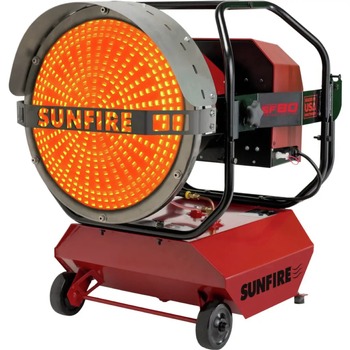 Sunfire 95080 80000 BTU Dual Fuel SF80 Portable Radiant Heater