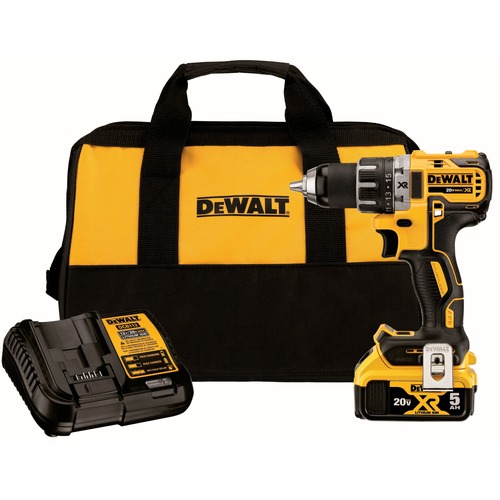 Early Labor Day Sale | Factory Reconditioned Dewalt DCD791P1R 20V MAX XR Brushless Lithium-Ion 1/2 in. Cordless Drill Driver Kit (5 Ah) image number 0