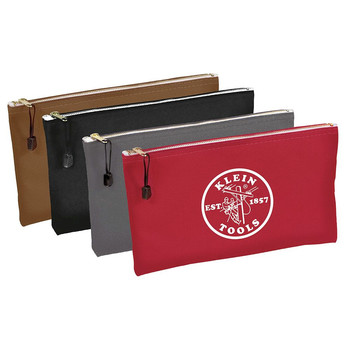 TOOL STORAGE | Klein Tools 4-Piece Canvas Utility Bag - Red - 5141