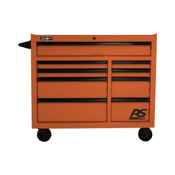 TOOL STORAGE | Homak RS PRO 41 in. 9 Drawer Rolling Cabinet - Orange - OG04004193