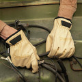  | Makita T-04195 Genuine Leather Cow Driver Gloves - Large image number 3
