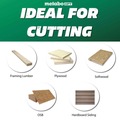 Circular Saw Blades | Metabo HPT 115756M 6-1/2 in. 24-Tooth Industrial PTFE Circular Saw Framing Blade image number 2